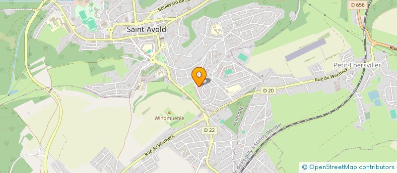 localisation de l'entreprise MONSIEUR MURAT ULAS  SAINT-AVOLD