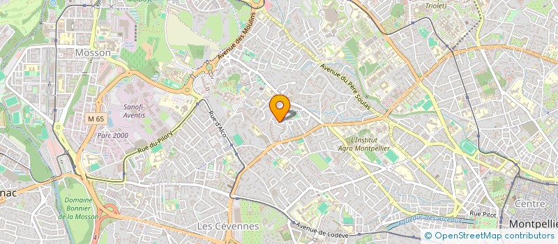 localisation de l'entreprise MONSIEUR MURAT YAVUZ à MONTPELLIER