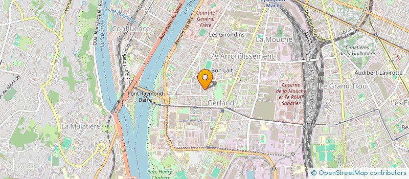 localisation de l'entreprise MONSIEUR MURAT YILDIZOGLU  LYON