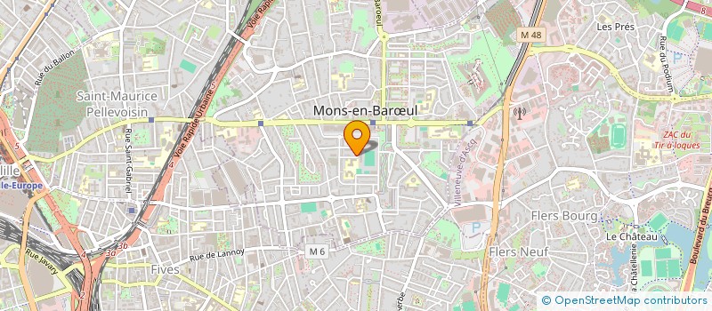 localisation de l'entreprise MONSIEUR MURAT YILMAZ  MONS-EN-BARUL