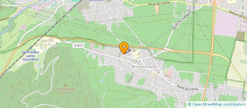 localisation de l'entreprise MONSIEUR MURAT YORULMAZ  WINTZENHEIM