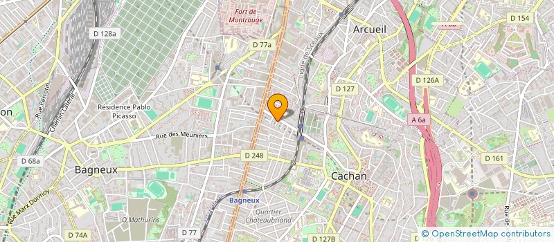 localisation de l'entreprise MONSIEUR MURAY SIMPSON à CACHAN