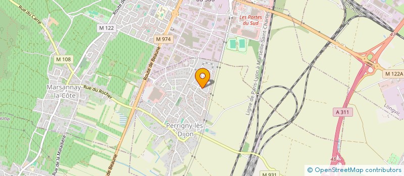localisation de l'entreprise MONSIEUR MURAZ AMARYAN  PERRIGNY-LES-DIJON