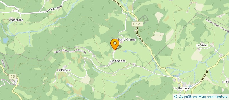 localisation de l'entreprise MONSIEUR MURIEL JUDIC à SAINT-PRIX