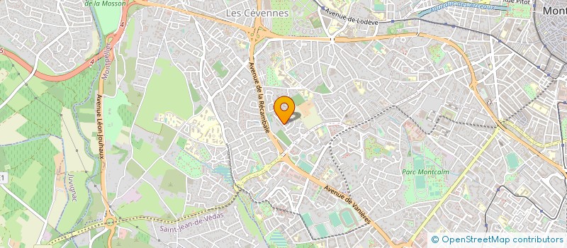 localisation de l'entreprise MONSIEUR MURIEL VIGIER à MONTPELLIER