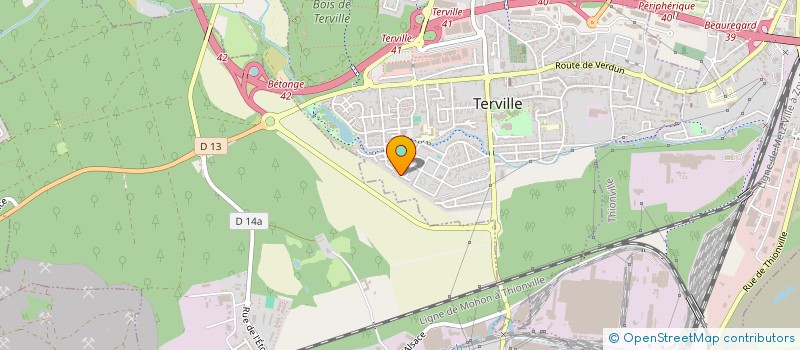 localisation de l'entreprise MONSIEUR MURIS LELIC  TERVILLE