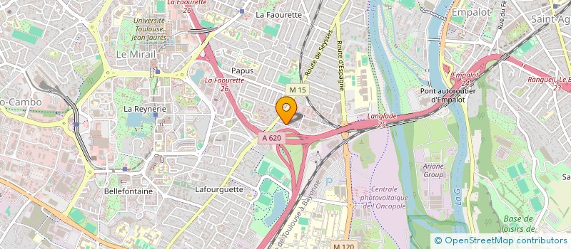 localisation de l'entreprise MONSIEUR MURPHY MESBAHI à TOULOUSE