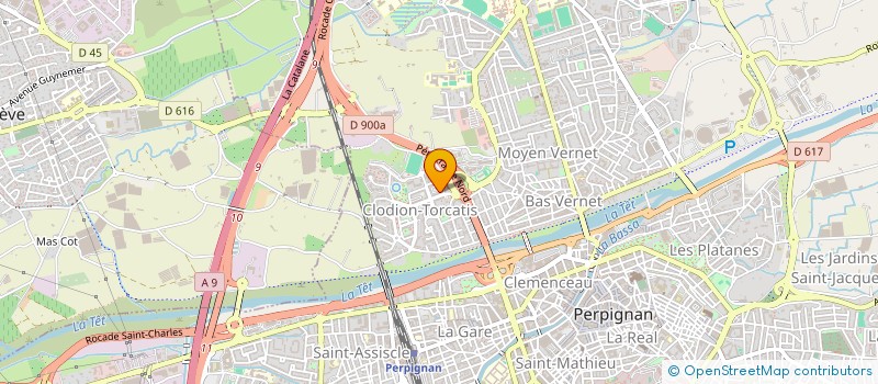 localisation de l'entreprise MONSIEUR MURSEL AKDENIZ  PERPIGNAN