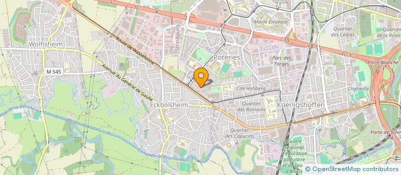 localisation de l'entreprise MONSIEUR MURTASA AZIZ  STRASBOURG