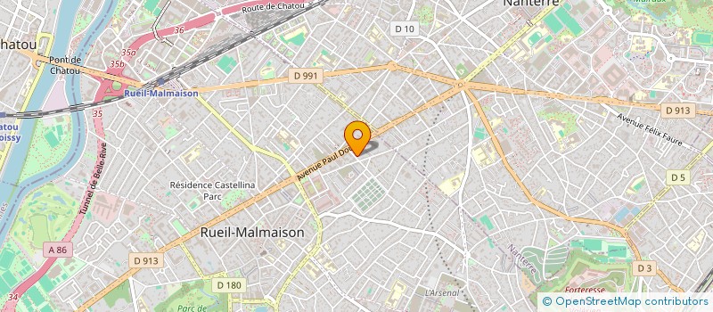 localisation de l'entreprise MONSIEUR MURTAZA MIRZAZADA à RUEIL-MALMAISON