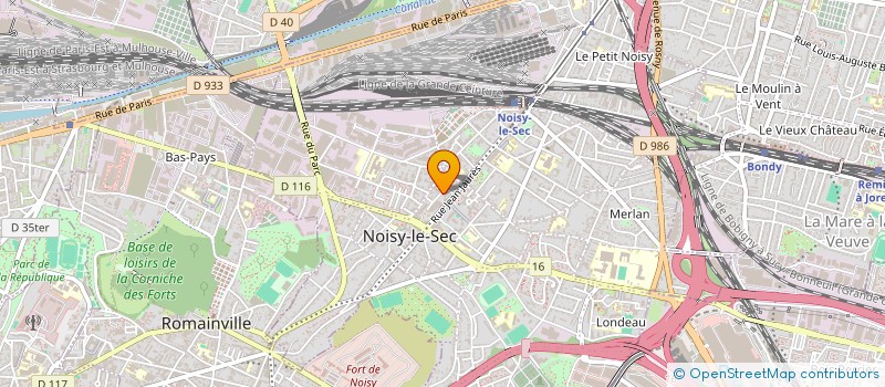 localisation de l'entreprise MONSIEUR MURTUDO BA à NOISY-LE-SEC