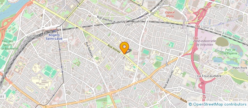 localisation de l'entreprise MONSIEUR MURU INDREK à ANGERS