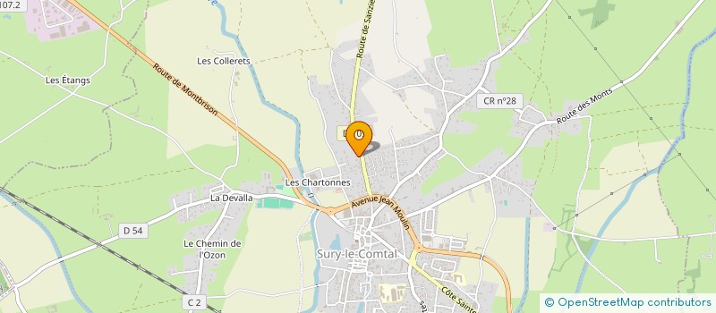 localisation de l'entreprise MONSIEUR MUSA ARICAN à SURY-LE-COMTAL