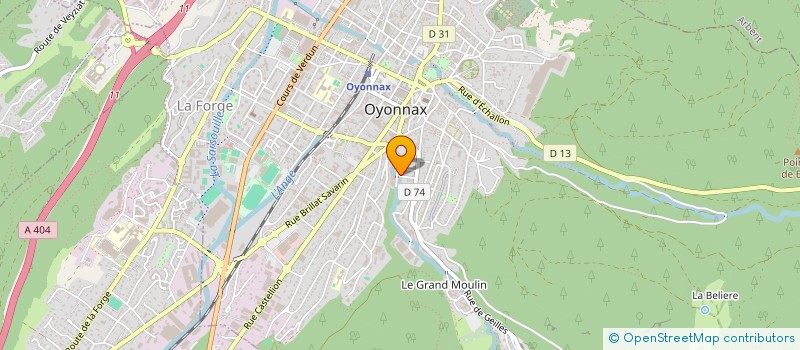 localisation de l'entreprise MONSIEUR MUSA BAG à OYONNAX