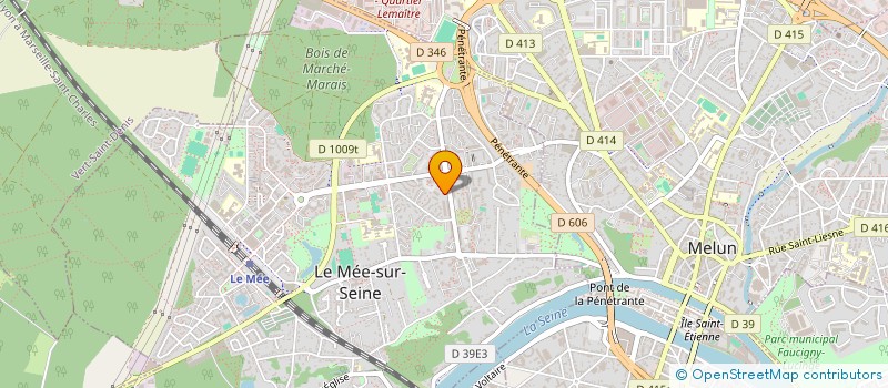 localisation de l'entreprise MONSIEUR MUSA CUMUR  LE MEE-SUR-SEINE