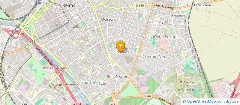 localisation de l'entreprise MONSIEUR MUSA MUCA à REIMS