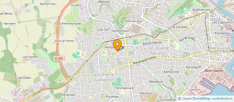 localisation de l'entreprise MONSIEUR MUSA MUSTAFAEV à BREST