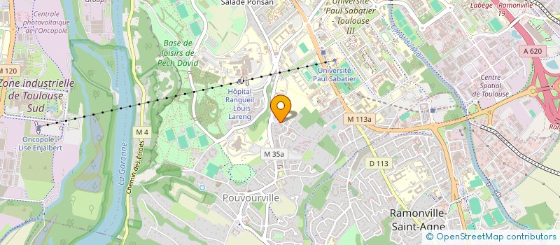 localisation de l'entreprise MONSIEUR MUSA SAADALLAH SRAM à TOULOUSE
