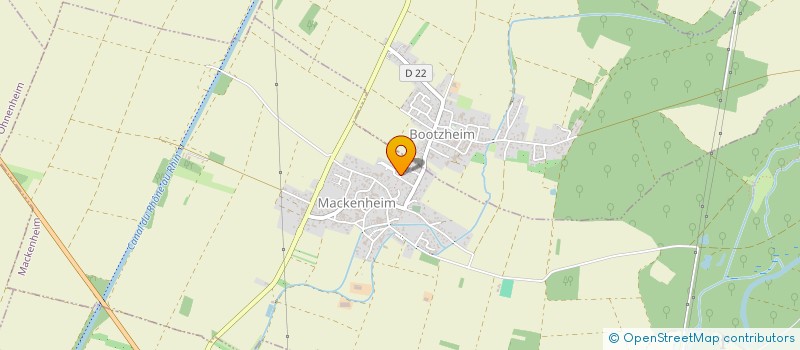 localisation de l'entreprise MONSIEUR MUSA SAHAN  MACKENHEIM