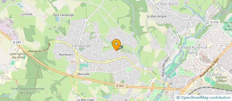 localisation de l'entreprise MONSIEUR MUSA SALI à LIMOGES