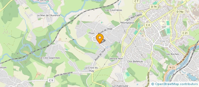 localisation de l'entreprise MONSIEUR MUSA SARI  ISLE