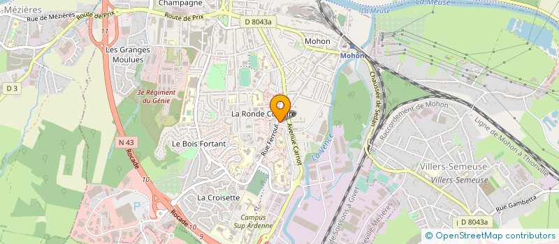 localisation de l'entreprise MONSIEUR MUSA TOPCU à CHARLEVILLE-MEZIERES