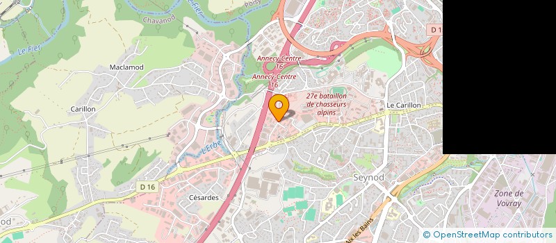 localisation de l'entreprise MONSIEUR MUSA YILDIRIM à ANNECY
