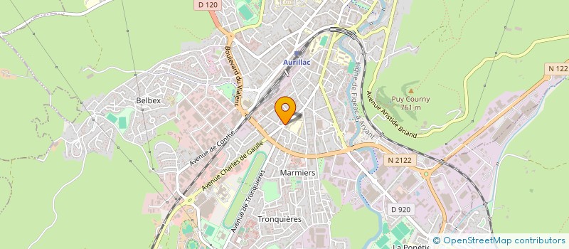 localisation de l'entreprise MONSIEUR MUSAB ELDIRDIRI MUSA à AURILLAC