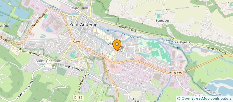 localisation de l'entreprise MONSIEUR MUSAFER KHAN  PONT-AUDEMER