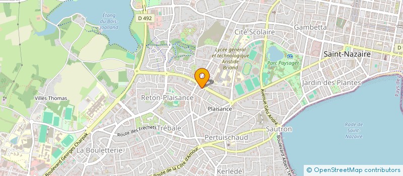 localisation de l'entreprise MONSIEUR MUSAP YAHIA ABAKER  SAINT-NAZAIRE