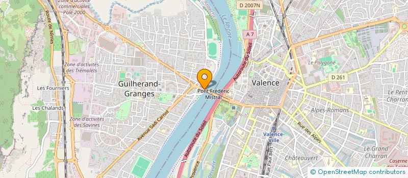 localisation de l'entreprise MONSIEUR MUSHEGH HARUTYUNYAN  GUILHERAND-GRANGES