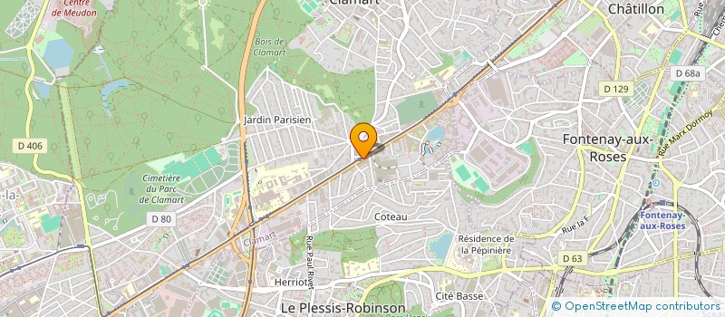 localisation de l'entreprise MONSIEUR MUSHEGH SAROYAN à CLAMART