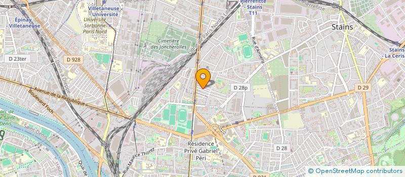 localisation de l'entreprise MONSIEUR MUSHTAQ AHMED à PIERREFITTE-SUR-SEINE