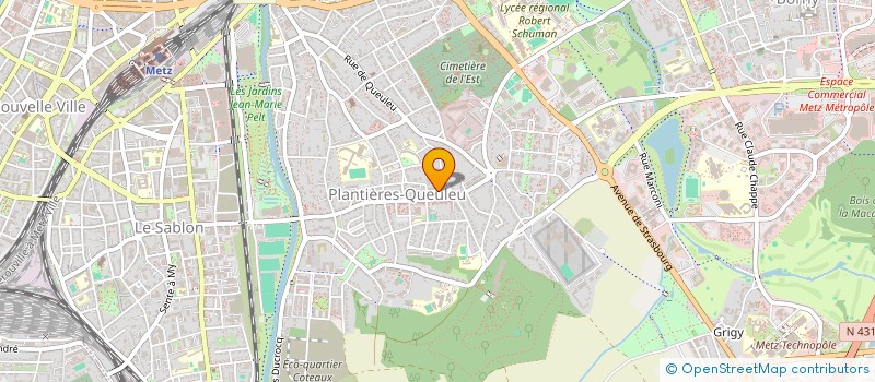 localisation de l'entreprise MONSIEUR MUSHTAQ ALI  METZ