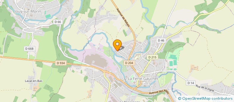 localisation de l'entreprise MONSIEUR MUSHTAQ CHAUDHARY  LA FERTE-GAUCHER