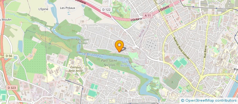 localisation de l'entreprise MONSIEUR MUSINDE KILANGA  AVRILLE