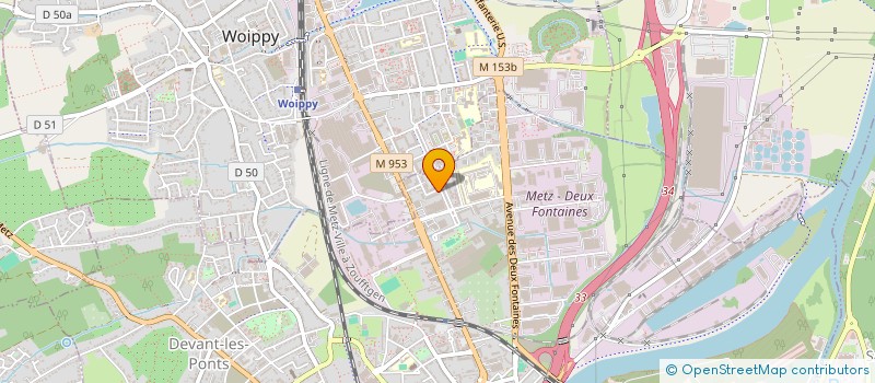 localisation de l'entreprise MONSIEUR MUSLIM BAGALOV  METZ