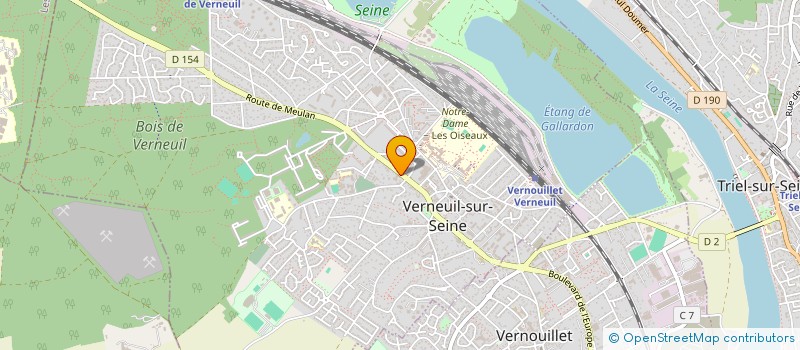 localisation de l'entreprise MONSIEUR MUSLIM MUHAMMADI  VERNEUIL-SUR-SEINE