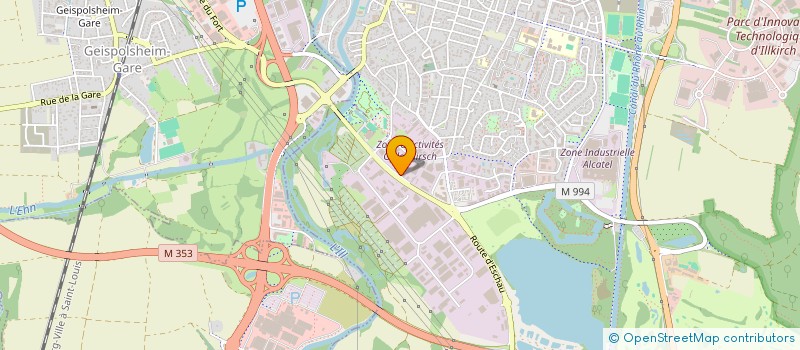 localisation de l'entreprise MONSIEUR MUSLUM AKTAS  ILLKIRCH-GRAFFENSTADEN