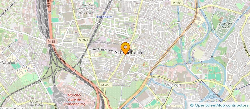 localisation de l'entreprise MONSIEUR MUSLUM CICEK  SCHILTIGHEIM