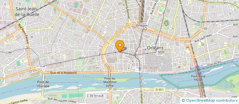 localisation de l'entreprise MONSIEUR MUSLUM YILMAZ à ORLEANS