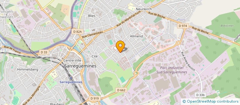 localisation de l'entreprise MONSIEUR MUSLUM YUKSEL  SARREGUEMINES