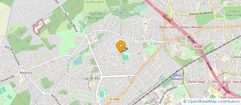 localisation de l'entreprise MONSIEUR MUSSA CAMARA à PESSAC