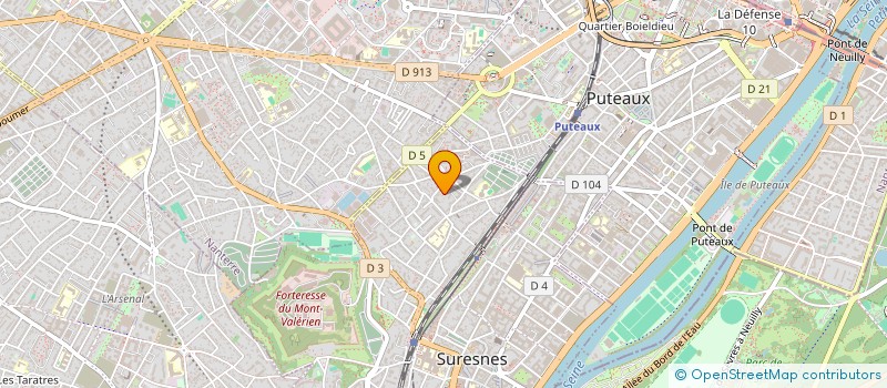 localisation de l'entreprise MONSIEUR MUSSA DA SILVA à SURESNES