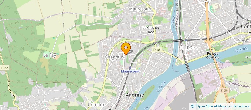 localisation de l'entreprise MONSIEUR MUSSE TRAORE  ANDRESY