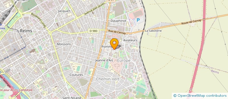 localisation de l'entreprise MONSIEUR MUSTAFA ABBAS  REIMS