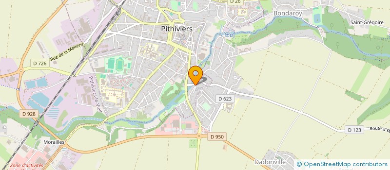 localisation de l'entreprise MONSIEUR MUSTAFA AKGUN à PITHIVIERS