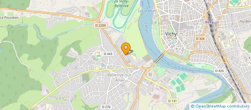 localisation de l'entreprise MONSIEUR MUSTAFA AKILLI à BELLERIVE-SUR-ALLIER