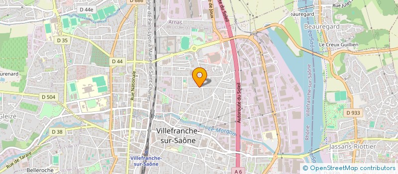 localisation de l'entreprise MONSIEUR MUSTAFA AKMAN à VILLEFRANCHE-SUR-SAONE