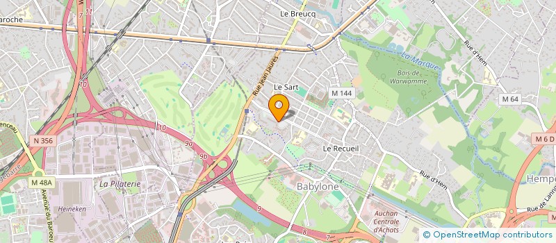 localisation de l'entreprise MONSIEUR MUSTAFA AL-ALI  VILLENEUVE-D'ASCQ